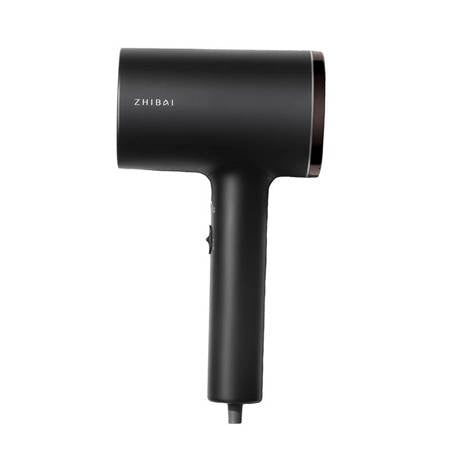 SECADOR DE CABELO COM IONIZAÇÃO ZHIBAI HL350 PRETO