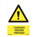 SINAL PERIGO ´´CUIDADO RECIEN PINTADO´´ (PVC 0.7MM) 30X40CM NOR