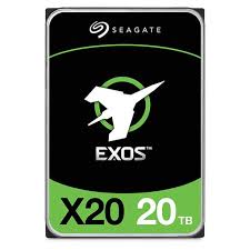 Seagate Enterprise Exos X20 3.5" 20 TB Serial ATA III