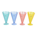 TAÇA REUTILIZÁVEL DESIGN CÓNICO, Ø9,5 X 7 X 17 CM, CORES SORTIDAS