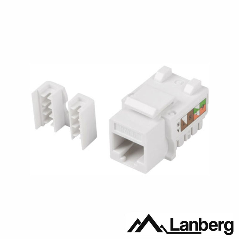 FICHA RJ45 MODULAR 8P8C CAT6 KEYSTONE LANBERG