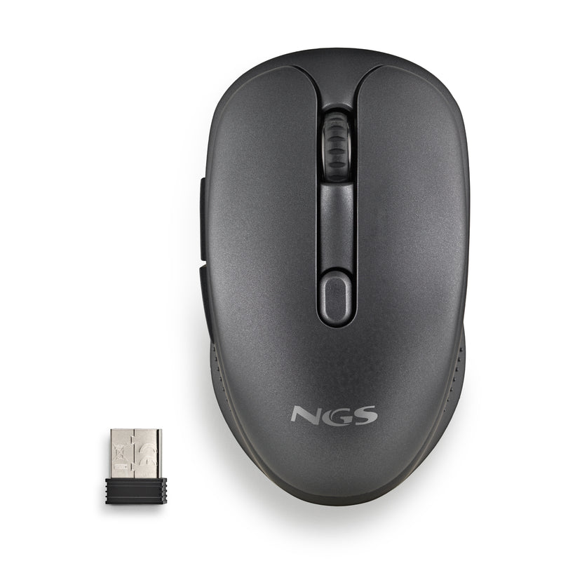 NGS EVO RUST rato Mão direita RF Wireless Ótico 1600 DPI