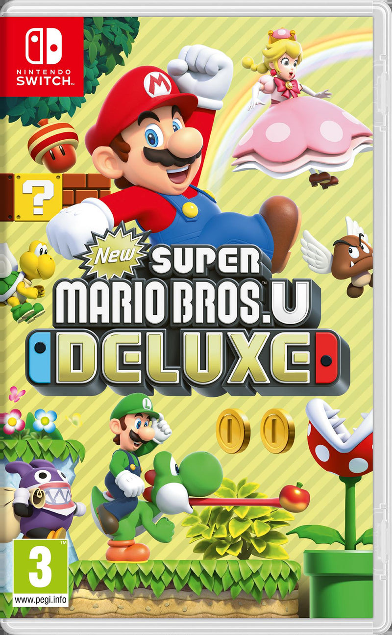 Nintendo New Super Mario Bros. U Deluxe, Switch Inglês, Espanhol