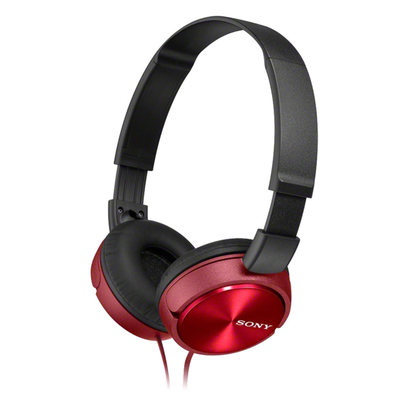 MDR-ZX310R VERMELHO - AUSCULTADORES DE TIPO AURICULAR FECHADO