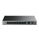 10-PORT GIGABIT DESKTOP SWITCH WITH 8-PORT POE+
