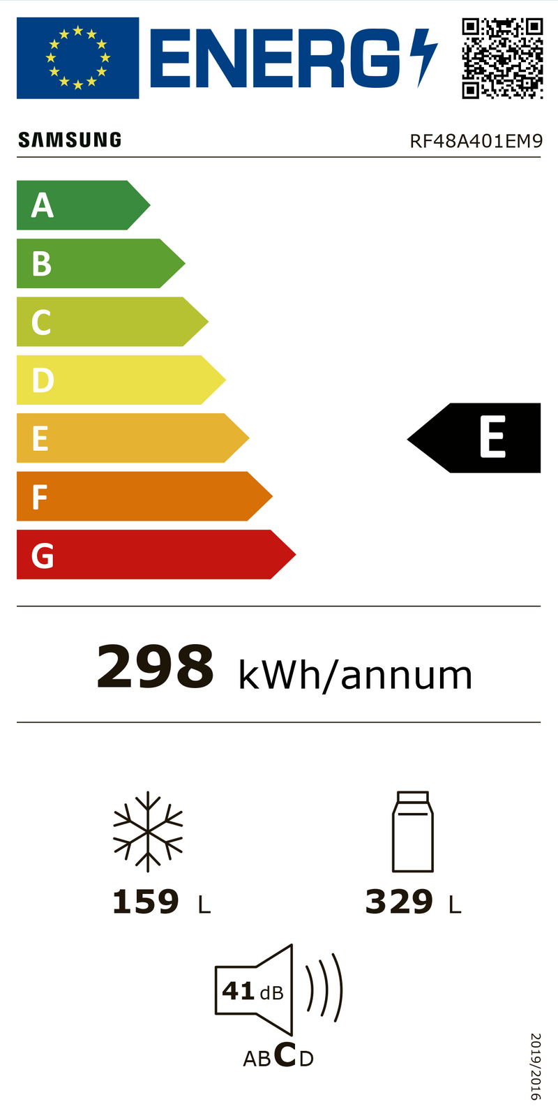 SAMSUNG - SIDE BY SIDE RF48A401EM9/EF