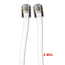 PROLONGADOR DE TELEFONE 2M 4 VIAS MACHO-MACHO EDM