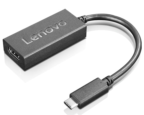 Lenovo USB-C to HDMI 2.0b adaptador gráfico USB Preto