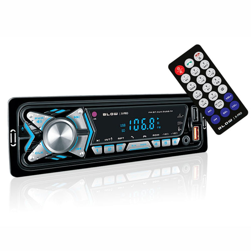 AUTO-RÁDIO BLUETOOTHMP3AUXFM C CONTROLO REMOTO