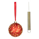 MICRO BOLA DE LED, LUZ QUENTE, PARA USO INTERNO, FUNCIONA A PILHA