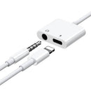 ADAPTADOR DE ÁUDIO 3.5 MM JOYROOM (BRANCO)