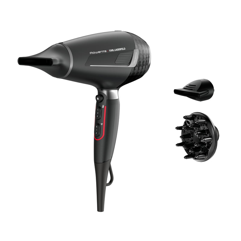 Rowenta K/Pro Stylist CV887LF0 secador de cabelo 2200 W Preto