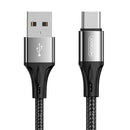 CABO DE CARREGAMENTO USB-A TIPO C 1,5 M JOYROOM S-1530N1 PRETO