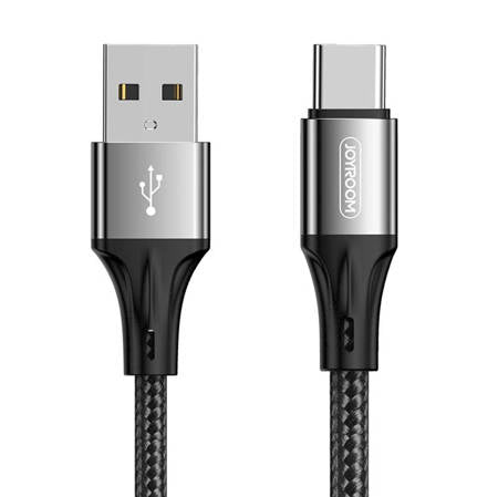 CABO DE CARREGAMENTO USB-A TIPO C 1,5 M JOYROOM S-1530N1 PRETO