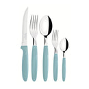 CONJUNTO DE TALHERES AZUL DE 30 PEÇAS