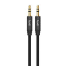 AUX CABO MINI JACK 3.5MM TO MINI JACK 3.5MM BUDI.