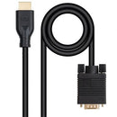 CABLE CONVERSOR NANOCABLE 10.15.4602 VGA MACHO - HDMI 8K MACHO 1.
