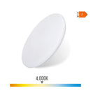 CANDEEIRO DE TETO/PAREDE DE SUPERFÍCIE LED 12W 4000K Ø26,5X5,7CM