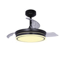 VENTOINHA TETO RETRACT CRISTAL MOSS MINI 46W MD