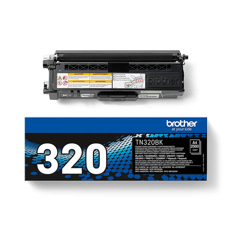 Brother TN320BK toner 1 unidade(s) Original Preto