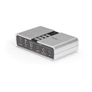 StarTech.com Placa de Adaptador de Som Externa USB 7.1 com Áudio
