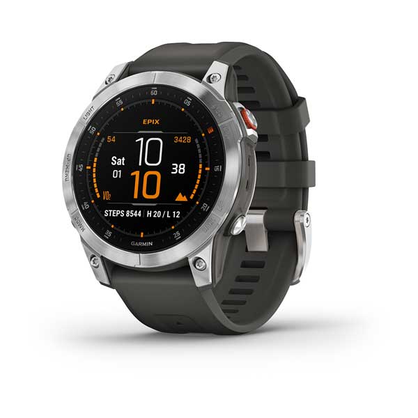 GARMIN EPIX GEN 2 PREMIUM ACTIVE SMARTWATCH SILVER 010-02582-01