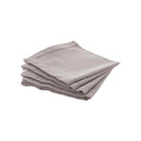 PACK 4 GUARDANAPOS DE ALGODÃO COR TOPO 40X40CM