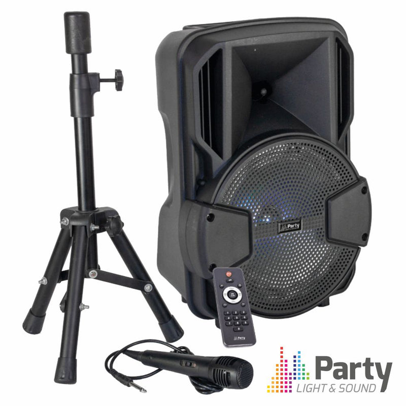 COLUNA AMPLIFICADA 8" USBBTSD SUPORTEMICRO PARTY