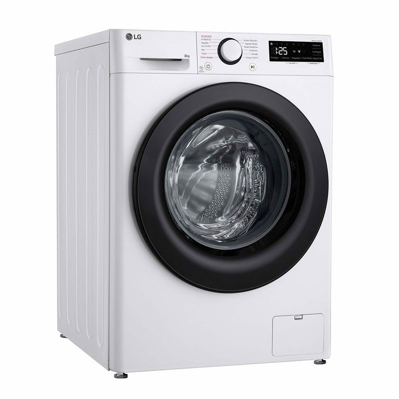 MÁQUINA DE LAVAR ROUPA LG F2WR5S8S6W( 1200 RPM - 8 KG - BRANCO  )