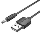 Vention CEXBF cabo de energia Preto 1 m USB A