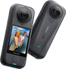 CÁMARA DIGITAL DEPORTIVA INSTA360 X4 AIR PACK PRINCIPIANTE 8K ÁNG