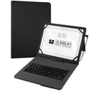 CAPA COM TECLADO PARA TABLET SUBBLIM KEYTAB PRO USB 10.1 PRETA
