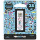 PENDRIVE 32GB TECH ONE TECH MUSIC DREAM USB 2.0