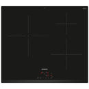 Siemens iQ100 EU63KBJB5E placa Preto Embutido 60 cm Placa com zon