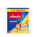PANO AMARELO SUAVE 1+1 30% MICROFIBRA 148936 VILEDA