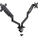 TOOQ SOPORTE DE MESA CON BRAZOS ARTICULADOS PARA 2 MONITORES DE 1