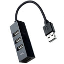 Nanocable 10.16.4404 hub de interface USB 2.0 Preto