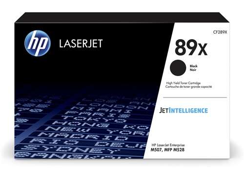 HP Toner LaserJet Original 89X Preto de elevado rendimento