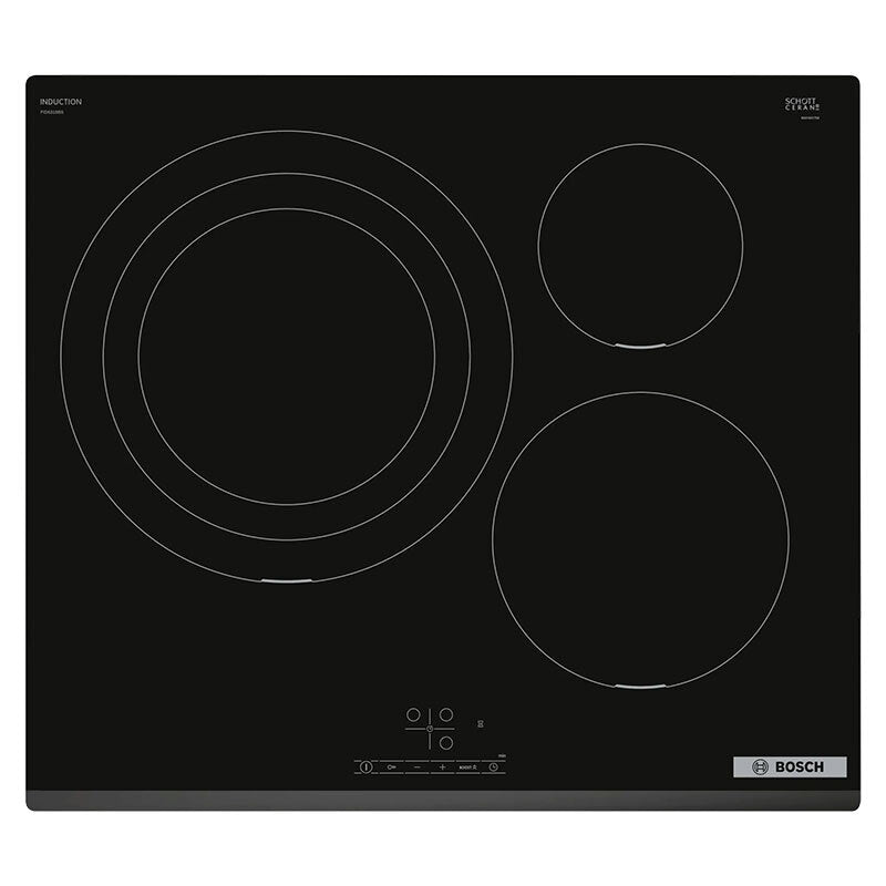 Bosch Serie 4 PID631BB5E placa Preto Embutido 59.2 cm Placa com z