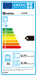FOGÃO MEIRELES E610BLNAT ST( AÇO INOXIDÁVEL  - 4 G  - MULTIFUNÇÕE
