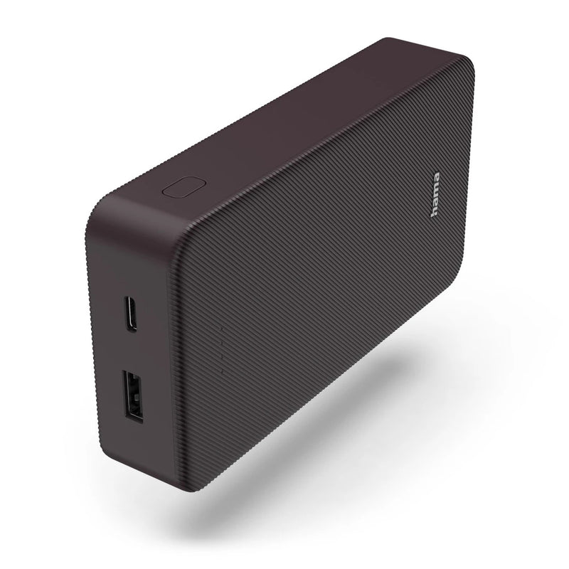 POWERBANK POWER PACK HAMA "COLOR 20", 20000MAH, BORDÔ - 201715