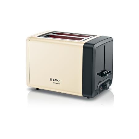 Bosch TAT4P427 torradeira 2 fatia(s) 970 W Preto, Creme