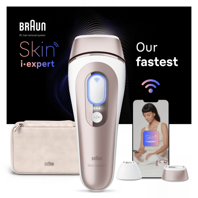 Braun Skin i-expert PL7147 Luz Pulsada Intensa (IPL) Rosa dourado