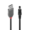 Lindy 70268 cabo USB 1,5 m USB 2.0 USB A DC Preto