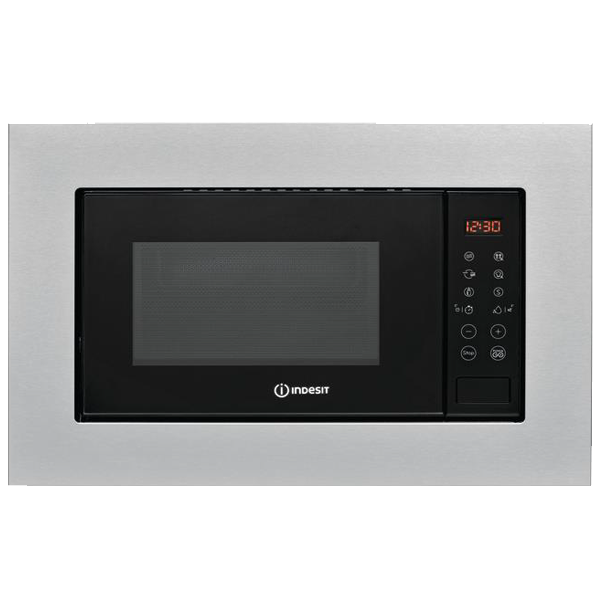 Indesit MWI 120 GX Embutido Micro-ondas grill 20 l 800 W Aço inox