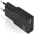 CARREGADOR AISENS ASCH-30W2P047-BK 1XUSB TIPO-C 1XUSB 30W