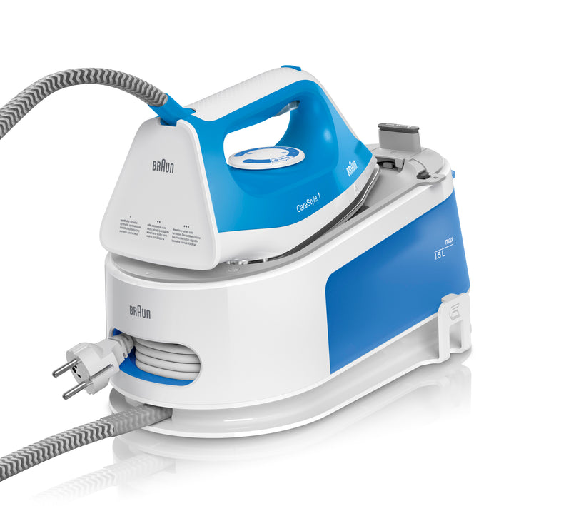 Braun CareStyle 1 IS 1012 BL 2400 W 1,5 l Base de cerâmica Azul,