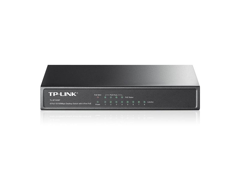 TP-Link TL-SF1008P Não-gerido Fast Ethernet (10/100) Power over E