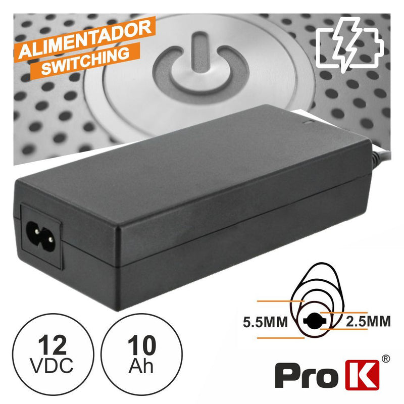 ALIMENTADOR SWITCHING 12V 10A