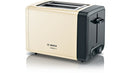 Bosch TAT4P427 torradeira 2 fatia(s) 970 W Preto, Creme